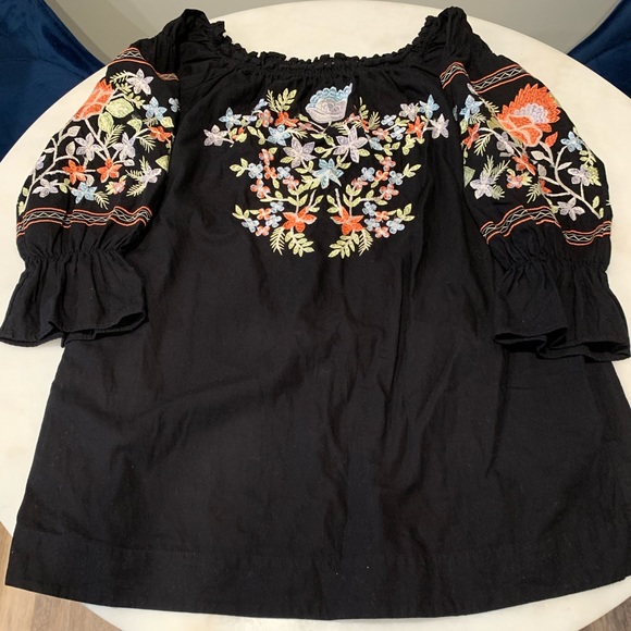 Free People Black Mini Dress - Picture 2 of 4